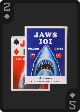 Jaws of the Great Whites Playing Cards